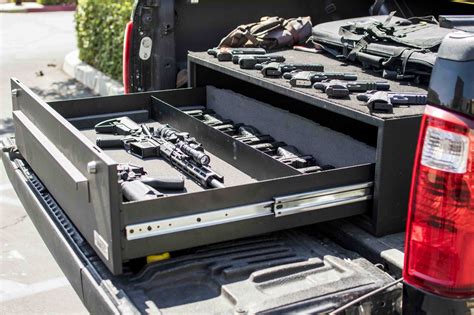 vehicle gun storage boxes